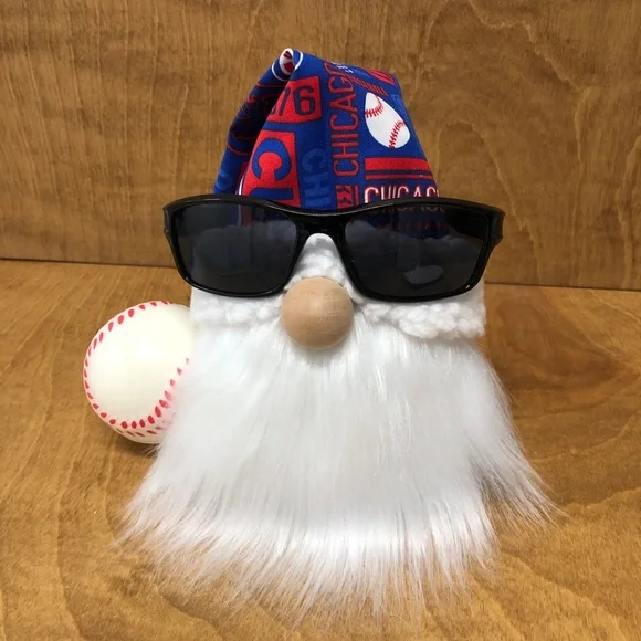 Cubs Baseball Gnome MLB Chicago Sports Fan Ball Sunglasses Gift Team Date - Picture 6 of 6